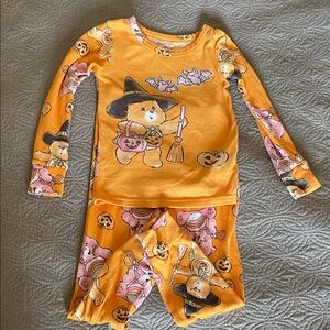 Care Bears Girls Toddler Halloween PJ set 5T